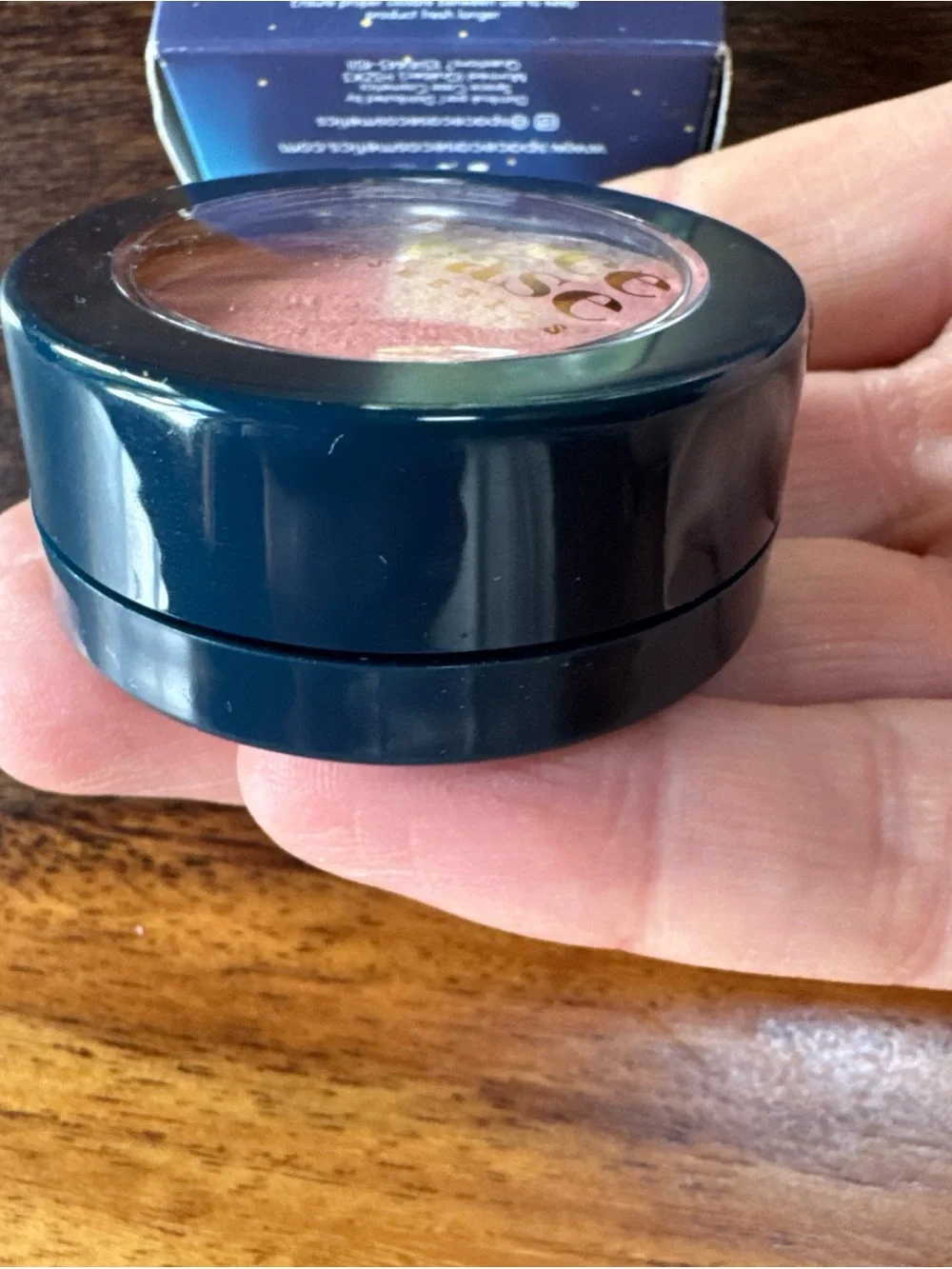 Space case blush new in box “it’s not me it’s my sign” rare